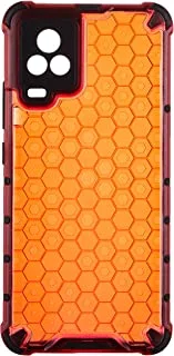 Iron man case anti protection for vivo iqoo7 -red