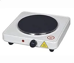 Single Electric Hot Plate - White