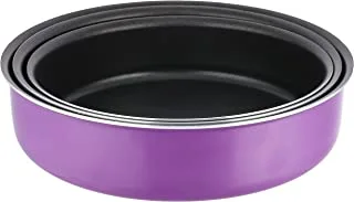 El Maleka Set of trays 2.5 m Teflon purple (26-28-30)