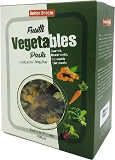 Golden Breeze Fusilli Vegetables Pasta, 400 gm