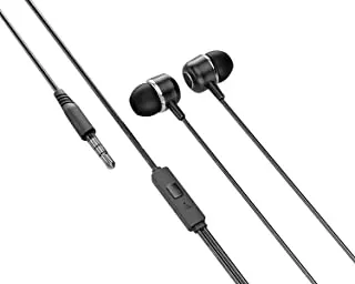 Moxom MX-EP20 Wired In Ear Earphone With Microphone - Black