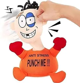 Punch Me Toy Punching Funny Punching Toy for تقليل الإجهاد اليومي والمتعة الترفيهية