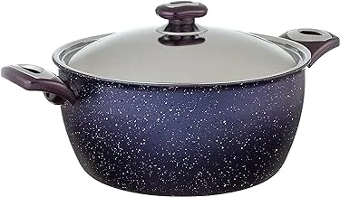 El Maleka Apple Granite Pot purple 28cm