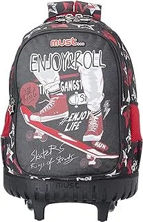 Must elementary trolley bag urban sk8 3 cases