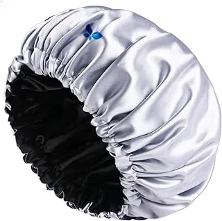 Bless Satin Bonnet Silver