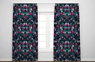 Jalsa Printed Curtains for Girls room - for Girls room Window (2 Panels, 280 Wide by 275 cm Long)