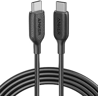 USB C Cable 100W 6ft, Anker Powerline III USB C to USB C Charger Cable 2.0, Type C Charging Cable for MacBook Pro 2020, iPad Pro 2020, iPad Air 4, Galaxy S20 Plus S9 S8, Pixel, Switch, LG V20 (Black)