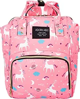 Adorkable baby diaper for unisex backpack-watermelon