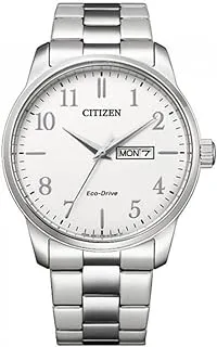 Citizen Watch for Men, Quartz Movement, Analog Display, Silver Stainless Steel Strap-BM8550-81AE