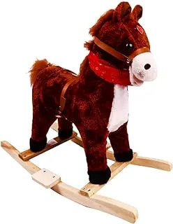 Tots rocking horse with wooden base