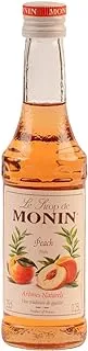 Monin peach syrup - 250ml