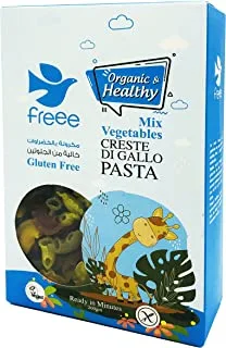 Free mix vegetables creste di gallo pasta (gluten free) , 200 gm