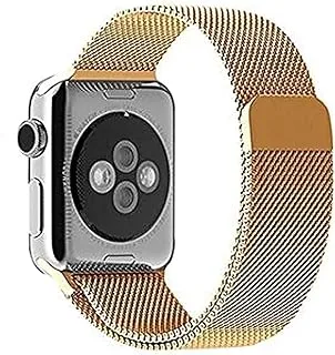 Generic Stainless Steel Mesh Loop Replacement Wrist Band strap for Apple Watch 42mm - Gold