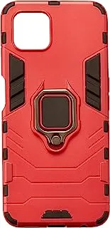 Cover Iron Man With Metal Ring For Oppo A92S Red