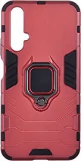 Cover Iron Man With Metal Ring For Huawei 20 Red