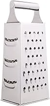 Stainless steel 4 sides grater - silver