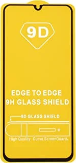 High Quality Glass Screen Protector For Redmi 9A - Clear Black