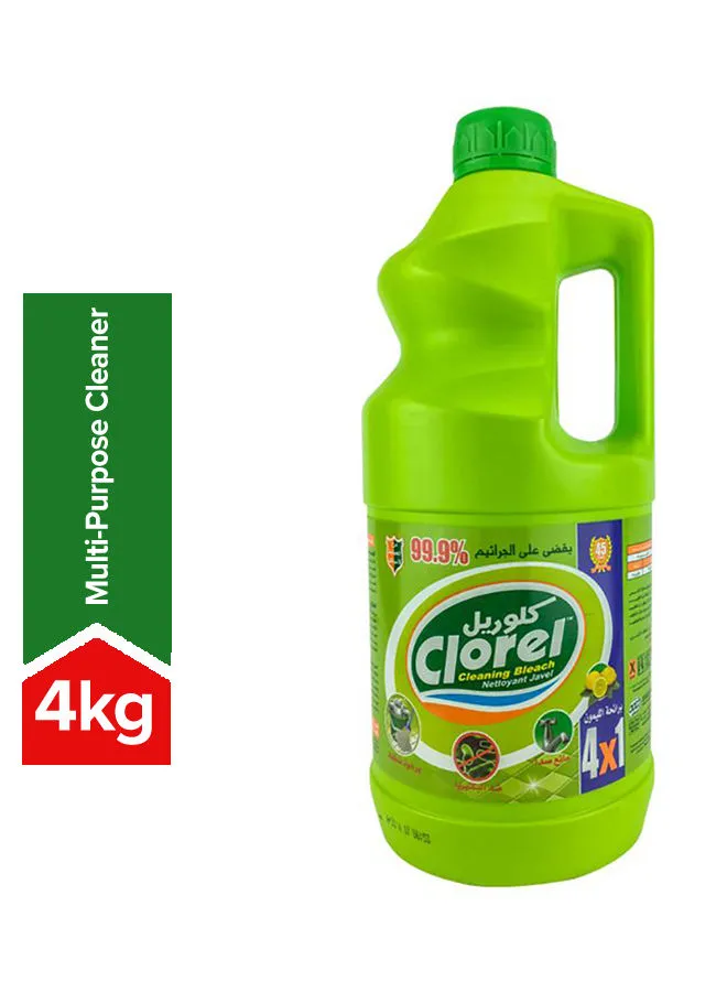 Clorel 4 In 1 Liquid Multi Purpose Cleaner With Limon Scent 4kg