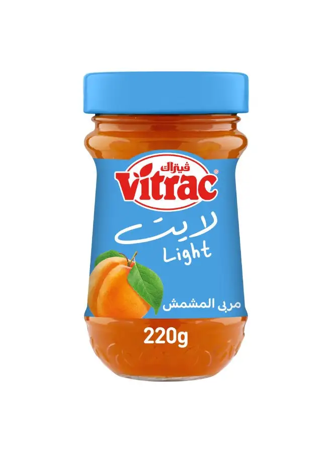 Vitrac Apricot Light Jam 220grams