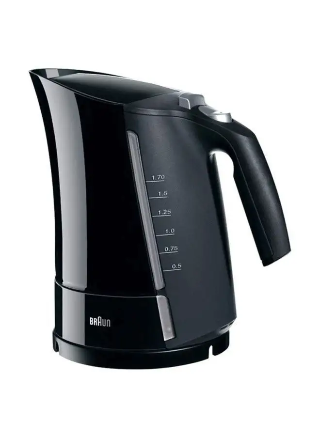 BRAUN Multiquick 5 Electric Kettle 1.7 L 3000 W WK500 Black