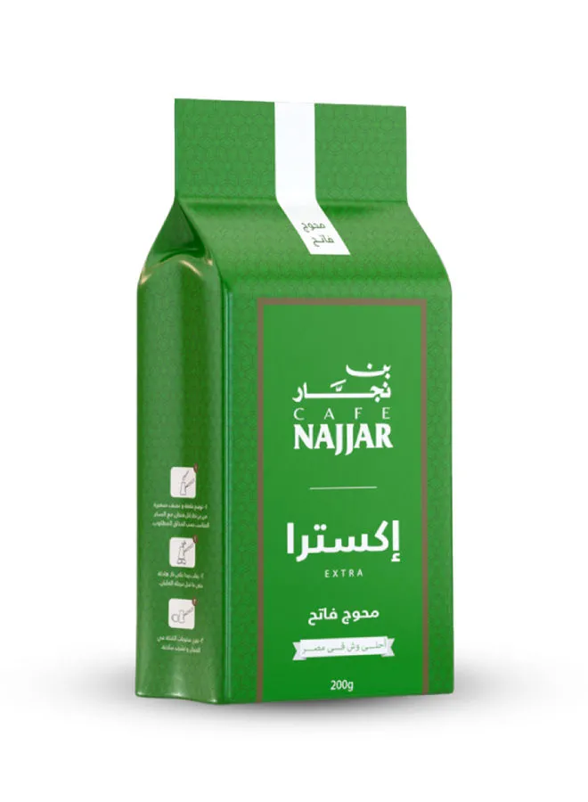 Najjar Extra Light Cardomom Coffee 200grams