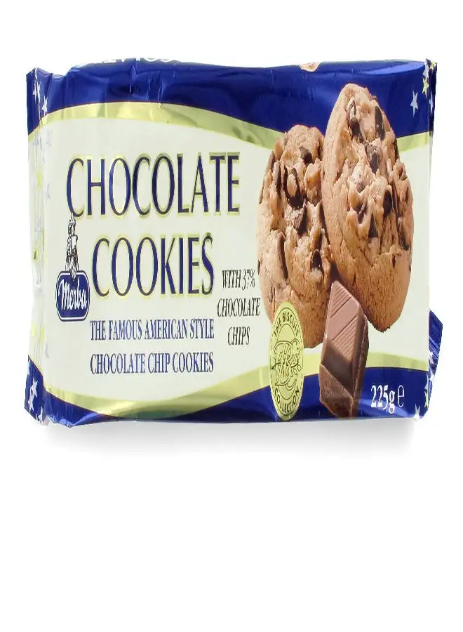 Merba Chocolate Cookies With Chocolate Chips 225grams