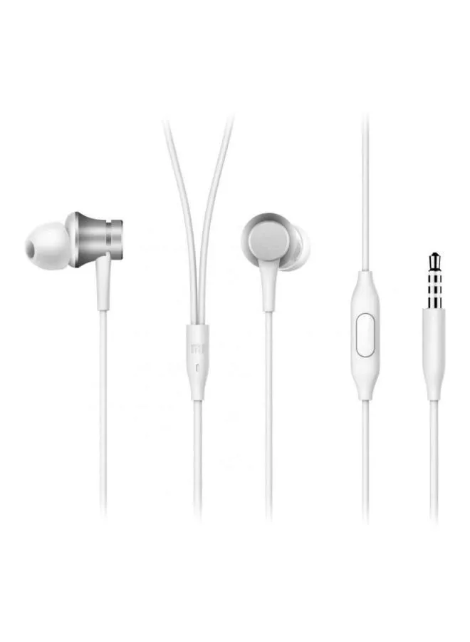 Xiaomi Mi In-Ear Headphones Matte Silver