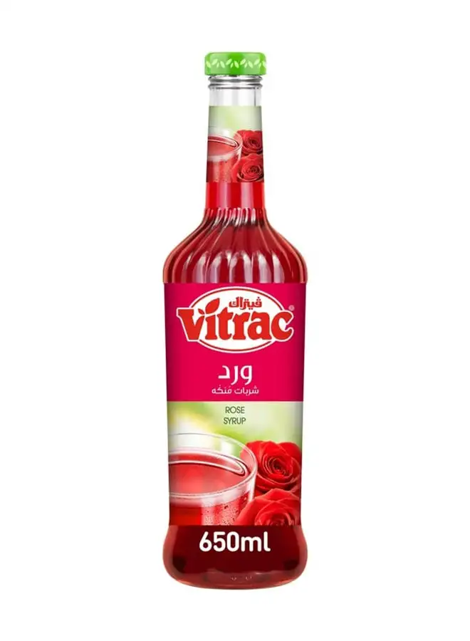 Vitrac Vitrac Rose Syrup 650ml