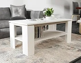 Domani coffee table W120 * D60 * H50 white C076