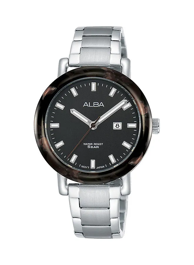 Alba Women's Stainless Steel Analog Quartz Wrist Watch AH7P35X