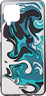 Dragon 3d hard slim creative case mixed green for samsung m62/f62 multicolor