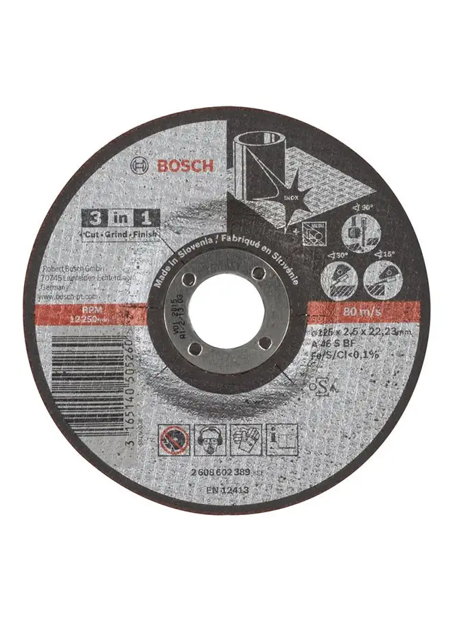 BOSCH 3 In 1 Cutting Disc Multicolour