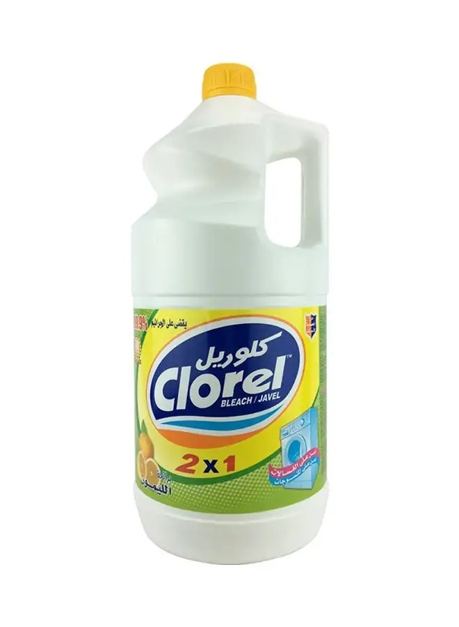 Clorel 2 in 1 Liquid Bleach Lemon Scent - 4kg