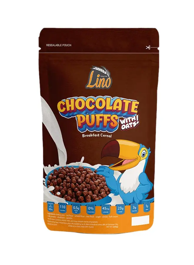 Lino Cornflakes Chocolate Puffs 250grams