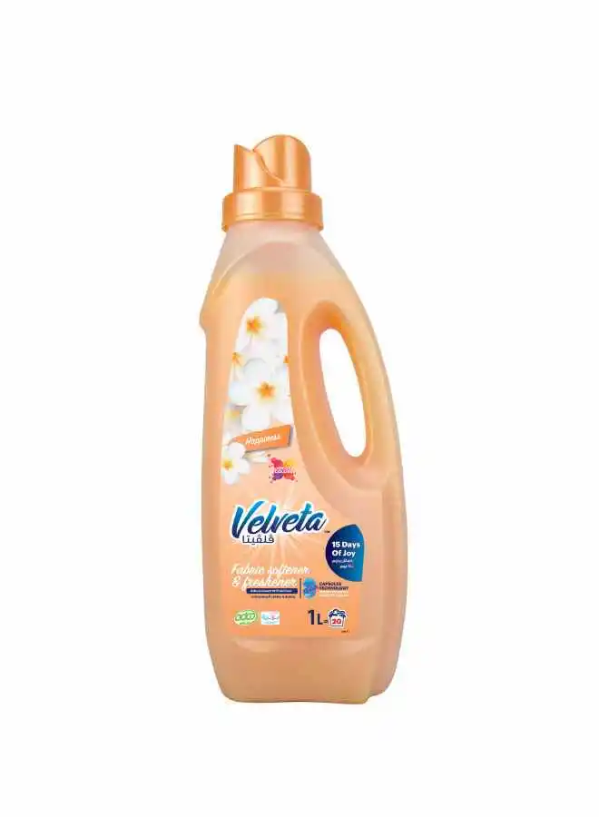 Velveta Sweet Dreams Fabric Softener And Freshener Gel 1Liters