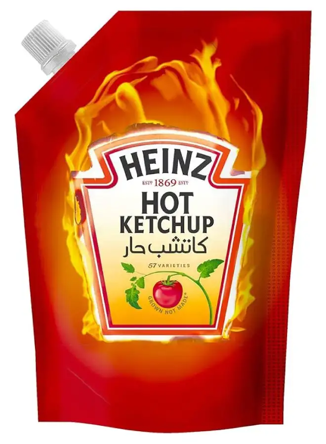 Heinz Hot Ketchup Doy Pack 285grams