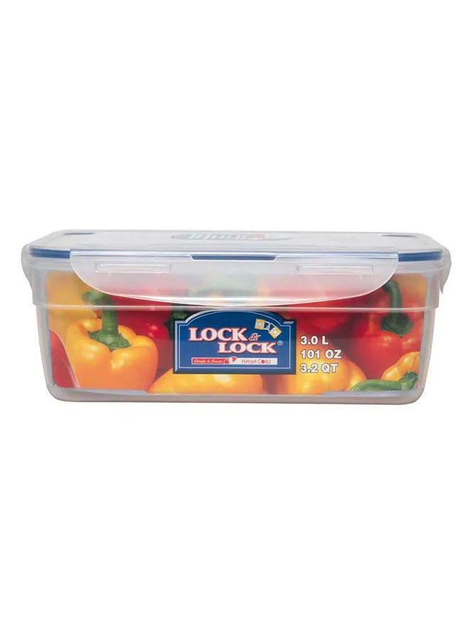 LocknLock Rectangular Food Container Clear 3Liters