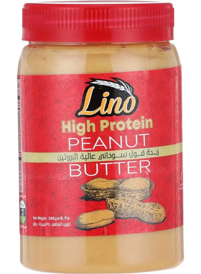 Lino High Protein Peanut Butter 340grams