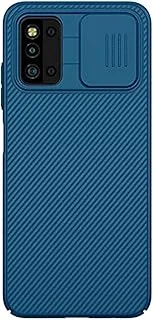 Nillkin camshield case for samsung galaxy f52 5g - blue