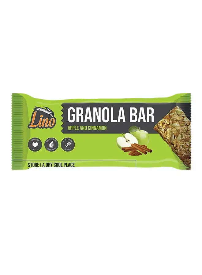 Lino Granola Bar Apple And Cinnamon 40grams Pack of 4