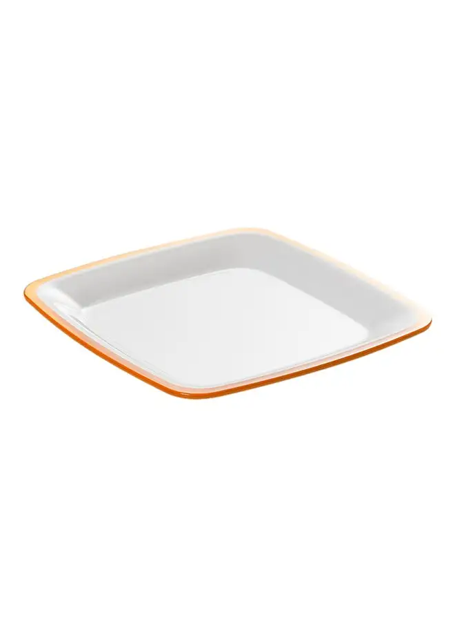 OMADA Square Dessert Plate Multicolor 23x23x2.5cm