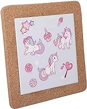 Unicorn Shape Ceramic Coaster - Multi Color