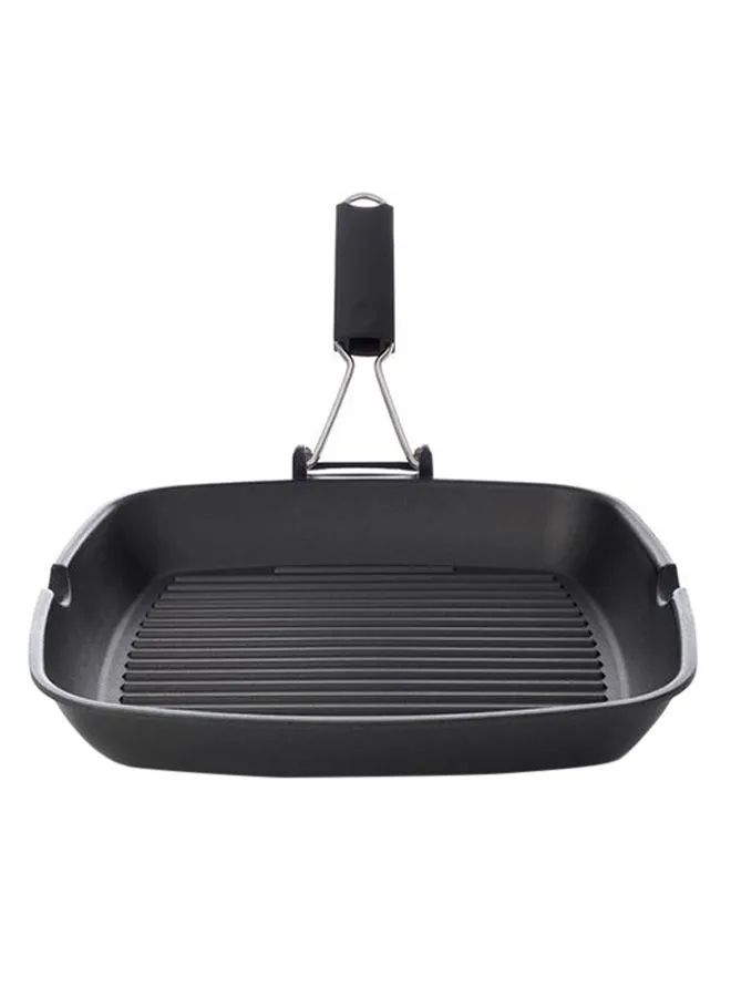 illa Moving Handle Grill Pan Black 28x28cm