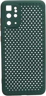 Silicon Back Cover Slim Case Net Design For Samsung Galaxy S20 Pro - Green