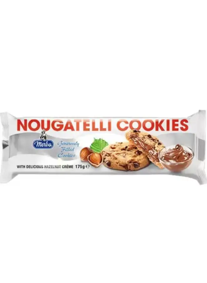 Merba Nougatelli Cookies 175grams