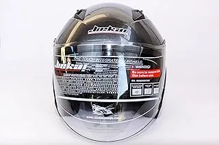 Jiekai Jeikai jk 512 motorcycle open face for anti-uv abs plastic with dual lens moto helmet - grey