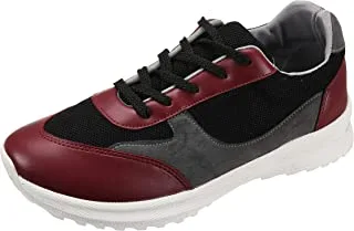 H2177-Hammer Textile Lace Up Casual Sneakers for men
