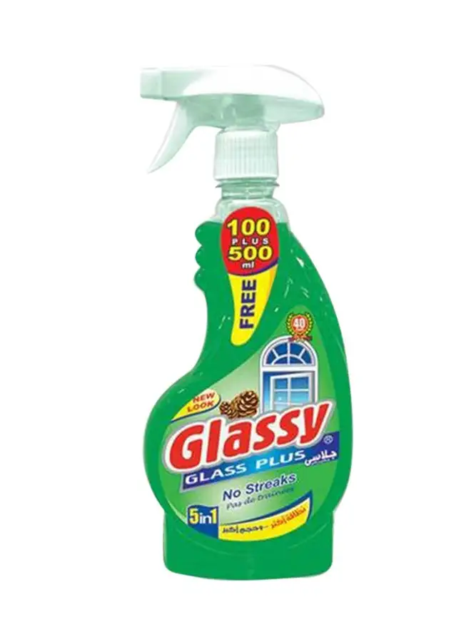 Glassy Liquid Glass And Window Cleaner With Pine Scent 600ml