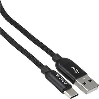 Wiwu YZ-104 Type-C Atom Charging & Sync Cable 1.2M - Black