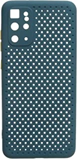 Silicon back cover slim case net design for samsung galaxy s20 pro - blue